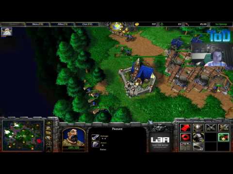 Warcraft III #72 - INSUPERABLE Human vs Undead (Turtle Rock)