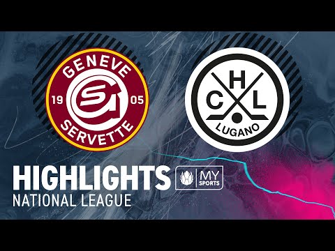 Genève-Servette HC - HC Lugano 3-2 (1-0; 1-1; 1-1)