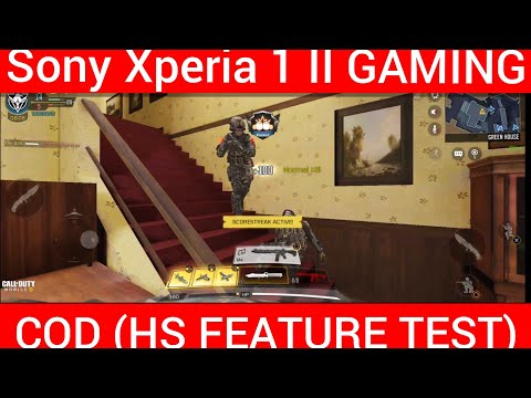 Sony Xperia 1 II | HS POWER CONTROL TEST | Hilarious 1st COD Gameplay