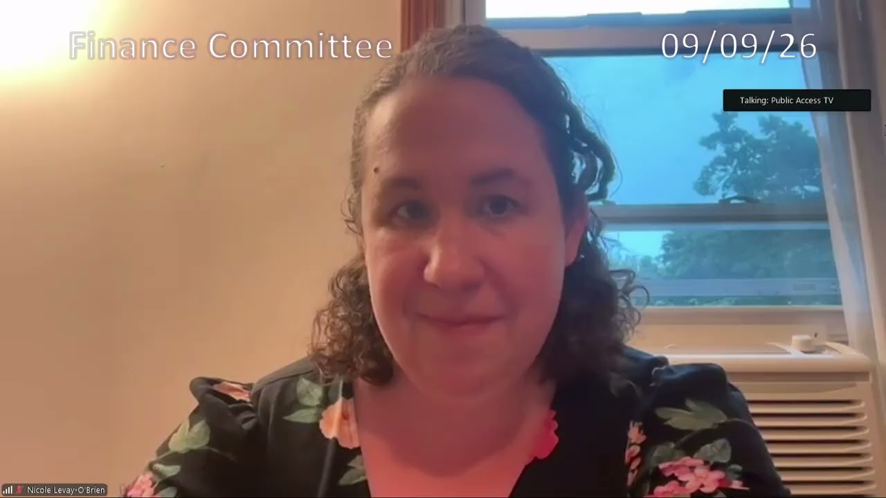 From the Finance Committee