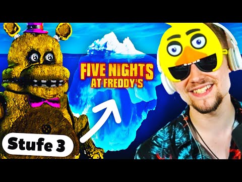 Dävid reagiert auf EBENE 3 des XXL FNAF Eisbergs!