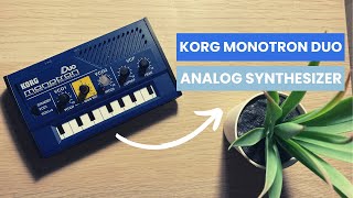Video thumbnail for Korg Monotron Duo Review: raw sound making (and sampling) | No talking, no unboxing. by Juan Preisler