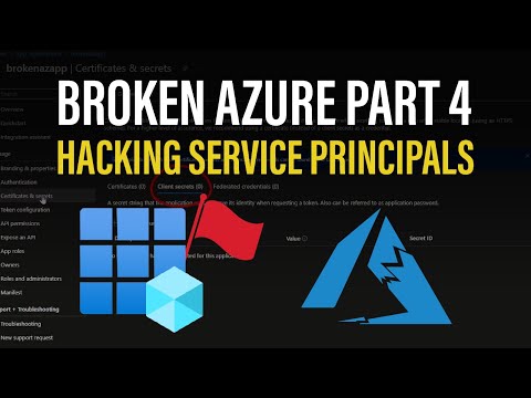 Broken Azure 4 - Using Service Principal Certificates