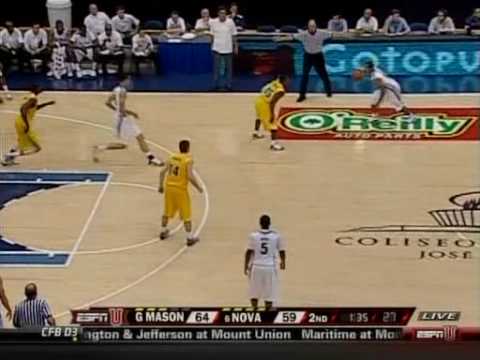 George Mason v. Villanova - 2009 Nov. 19 - Last 6 Minutes