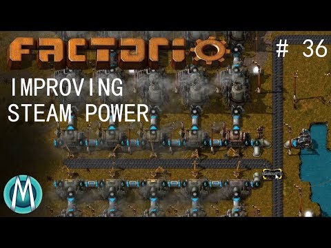 [Factorio] Angels & Bobs Ep 36: Improved Steam Power (Tutorial/Walkthrough)