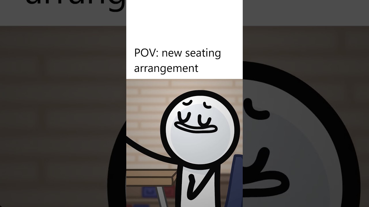 The new seating chart nobody wanted #shorts