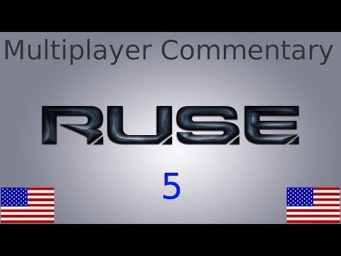 RUSE Multiplayer Commentary No.5 on Gun´s n Tulips 3v3 as USA