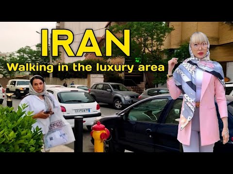 Shiraz 2022 - Walking In Luxury Streets - IRAN / ایران: محله لوکس معالی آباد شیراز