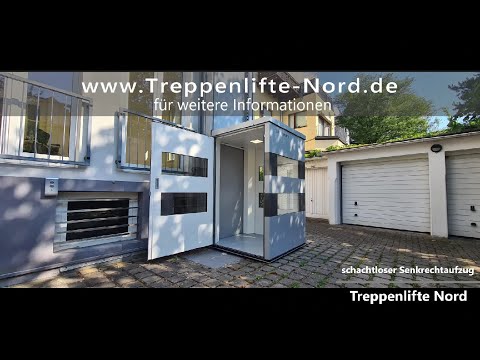 Treppenlifte Nord - schachtloser Senkrechtaufzug