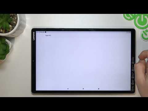 Lenovo Tab m10 Plus - How To Disable App Tracking