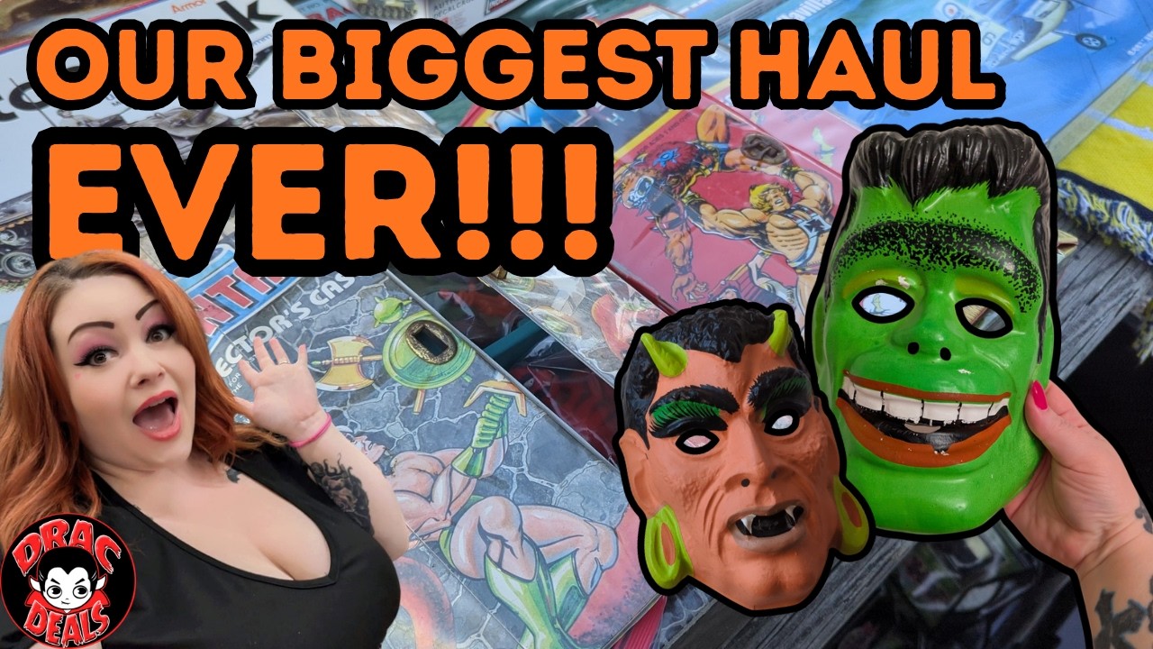 EMPTY FLEA MARKET LEADS TO A PACKED ESTATE SALE !