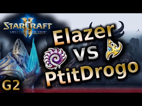 Starcraft 2 LotV - Elazer vs PtitDrogo [ZvP] G2 -  Pro Tournament