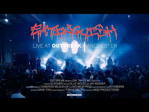 Extinguish performing at Outbreak Fest in Manchester in 2025
