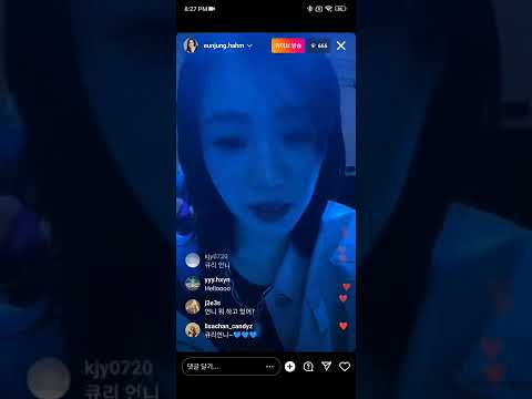 221011 eunjung.hahm Instagram live