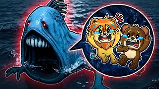 新しいシーモンスター『ディープスクリーマー』に友達が食べられてしまった💦【 sea monster Garry's Mod gmod 】