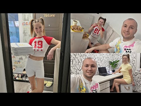 Нам привезли компьютерный стол и сделали замеры на кухню и коридор