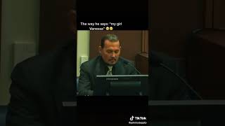 Johnny Depp says &quot;My Girl Vanessa&quot; 😍👅💦