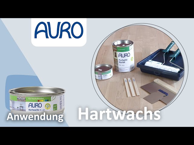 Video teaser for AURO Anwendung Holzboden ölen und wachsen
