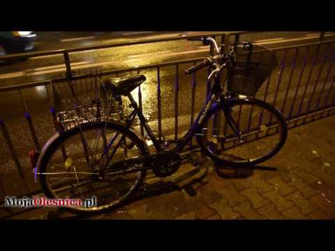 15.11.2016 Oleśnica - potrącenie kobiety