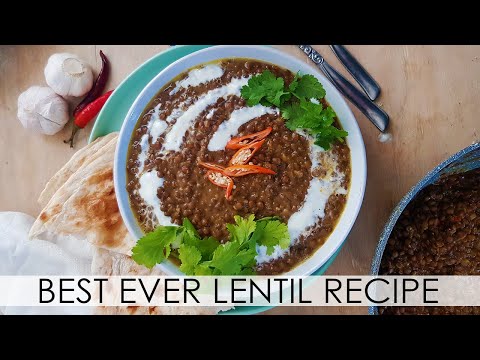 Vegan Lentil Recipe, Best ever Lentil Curry, Vegan and Gluten Free