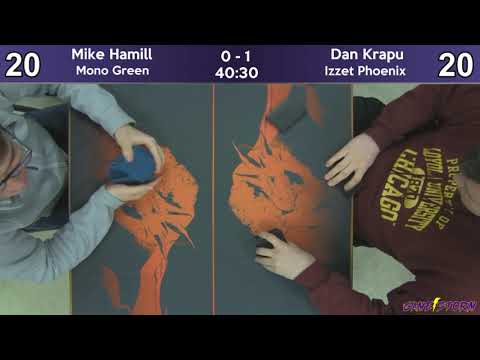 Mike Hamill (Mono Green) vs Dan Krapu (Izzet Phoenix) - Sunday Night Modern 2/24/19