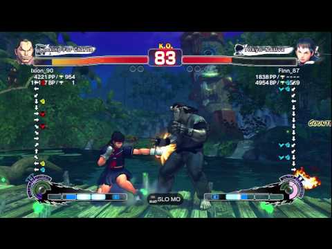 SSF4 AE: Ixion_90 (Dan) vs Finn_87 (Sakura)