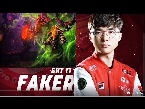 [Streamer]  Faker Swain  URF 2017  (KDA 10/11/13)