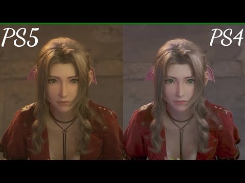 Final Fantasy 7 Remake Original (PS4) and Intergrade (PS5) Intro Comparison