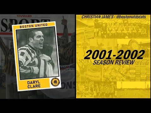Boston United 2001-2002 Season Review
