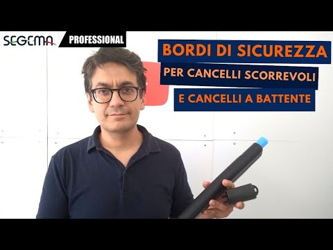 Safety edges for sliding gates and swing gates