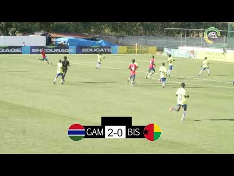 GAMBIA VS BISSAU GUINEA CAF AFRICA SCHOOL FOOTBALL CHAMPIONSHIP