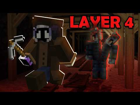 Exploring DEEP LAYERS in Minecraft Jim's Mine mod