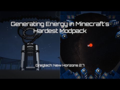 Generating Energy in Minecraft's Most Complicated Modpack: Gregtech New Horizons 2.7