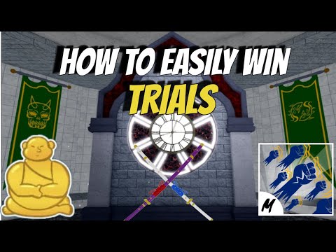 HOw To ALways Win Trials in   (With BUDDHA ULTIMATE SPAM)[BLOX FRUIT]