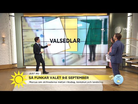 Marcus valskola – därför ska du rösta i alla 3 valen - Nyhetsmorgon (TV4)