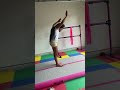 Lani Love trying to learn back handspring #shorts #backhandsprings #gymnastics
