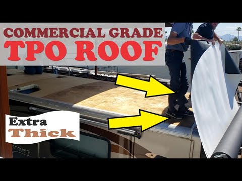 Installing a Commercial TPO Membrane on a RV?