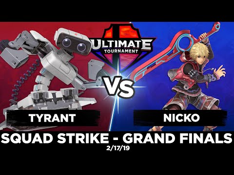Tyrant vs. Nicko - Squad Strike - Grand Finals - February Smash Ultimate Tournament