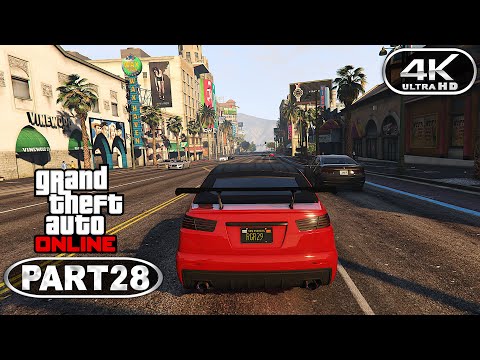 GTA Online 4K Gameplay Walkthrough Part 28 - No Commentary