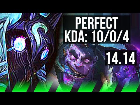 KINDRED vs DR. MUNDO (JGL) | 10/0/4, 69% winrate, Legendary | EUW Grandmaster | 14.14