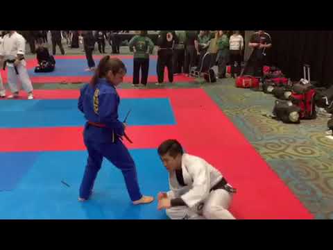 Angela Kosteski Martial Arts Training Clips