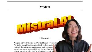 Train an audio understanding model. Voxtral from Mistral AI #ai #aipaper