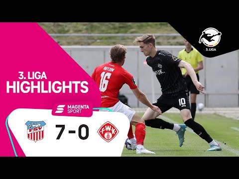 FSV Zwickau - FC Würzburger Kickers | Highlights 3. Liga 21/22