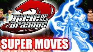 Rage of the Dragons All Super Moves Team Duplex Arcade NeoGeo MVS AES