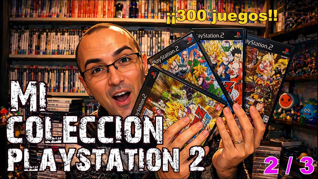 Mi Colección completa japonesa de PLAYSTATION 2 (¡300 juegos!) *2 de 3*