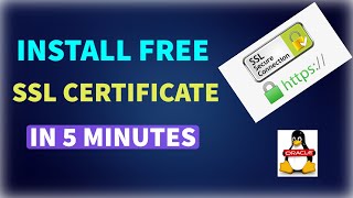 Install free SSL certificate nginx server in oralce linux cloud vps