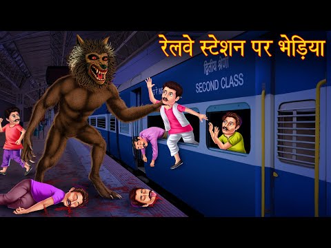 रेलवे स्टेशन पर भेड़िया | Werewolf Attack On Railway Station | Hindi Stories | Hindi Horror Kahaniya
