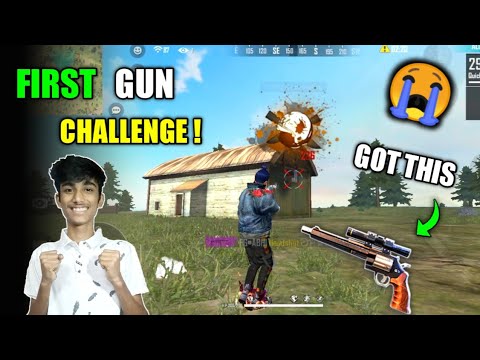 Free Fire : Only First Gun Challenge ! Gone Extremely Wrong 😭 | Free Fire Challenges #7