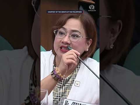 Bato dela Rosa appeared flustered after Sarah Discaya said her firms got contracts as early as 2016