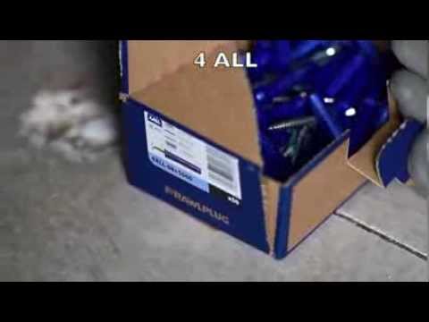 Rawlplug 4ALL High Performance Nylon Plug for All Substrates